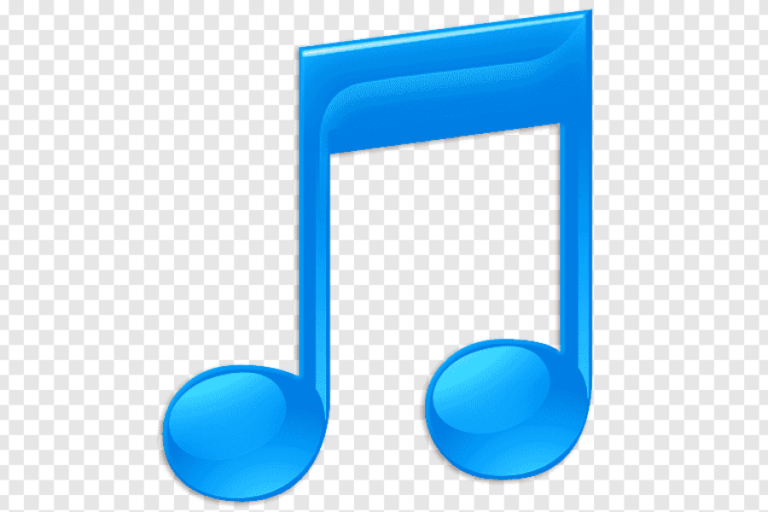 blue music lyrics PNG